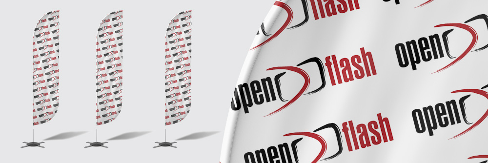 flagi reklamowe, flagi z nadrukiem, windbanery, windery