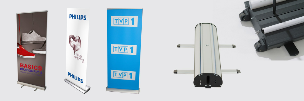 roll-upy, stojaki reklamowe