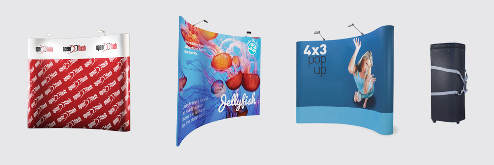ścianki pop-up, magnetyczne, ścianki targowe, ścianki wystawiennicze
